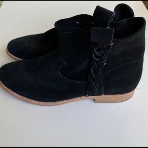 Anthropologie Saludos Suede Booties